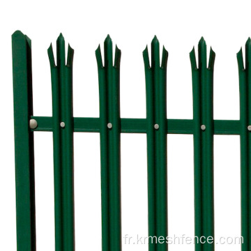 Poteaux de clôture en béton pour clôture de palissade en PVC